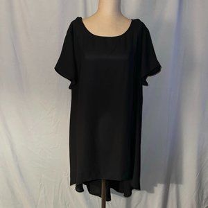 H by Halston H/L Tunic - Black